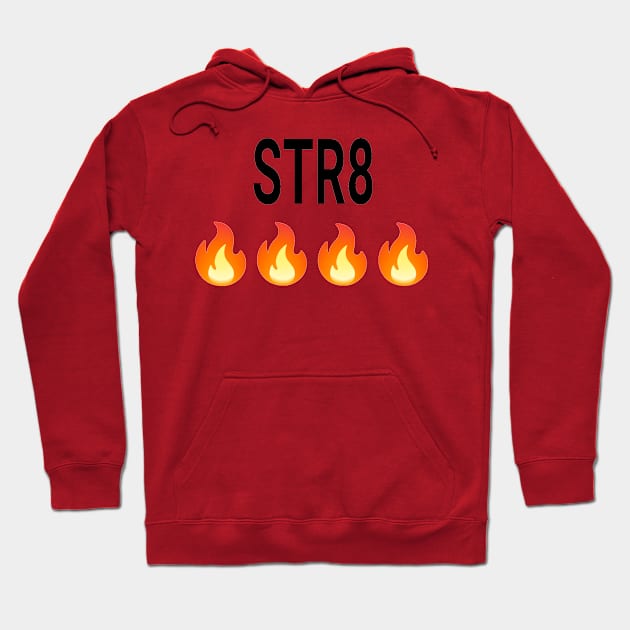 STR8 Fire Hoodie by Killbash